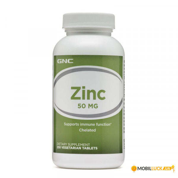 ³   GNC Zinc 50 250  