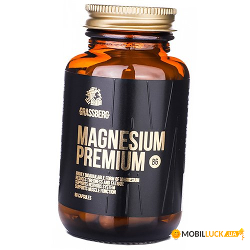 ³ Grassberg Magnesium Premium B6 60 (36515013)