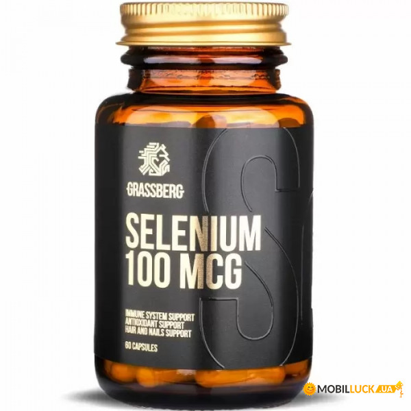  Grassberg Selenium 100 mcg 60  