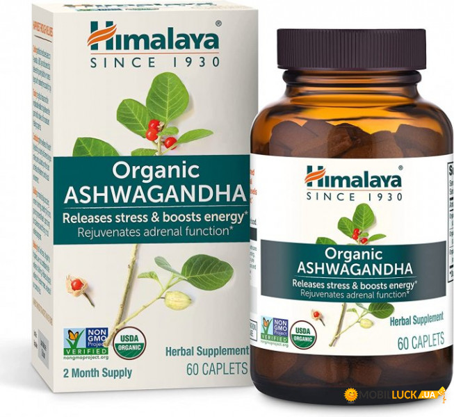  Himalaya Organic Ashwagandha 60   