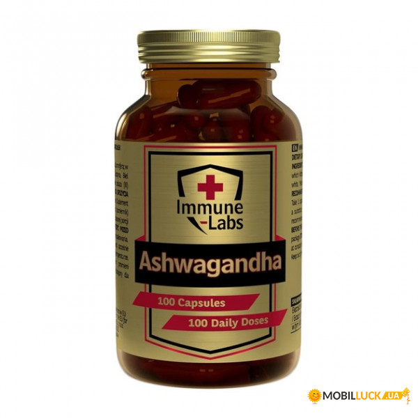  Immune Labs Ashwagandha 143 mg 100 caps