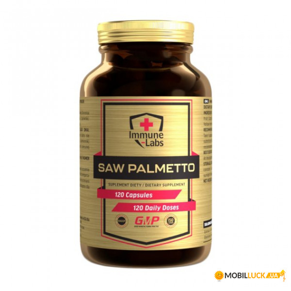  Immune Labs Saw Palmetto 120 caps