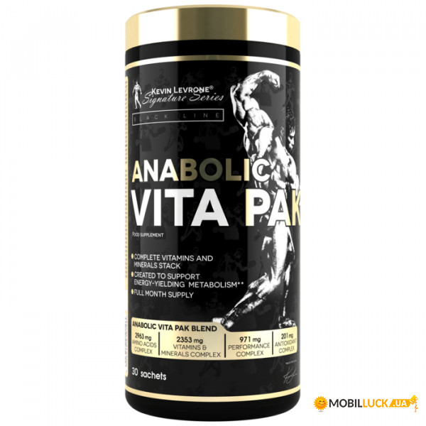  Kevin Levrone Anabolic Vita Pak 30  