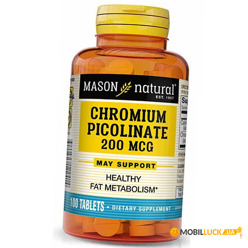   Mason Natural Chromium Picolinate 200 100 (36529023)