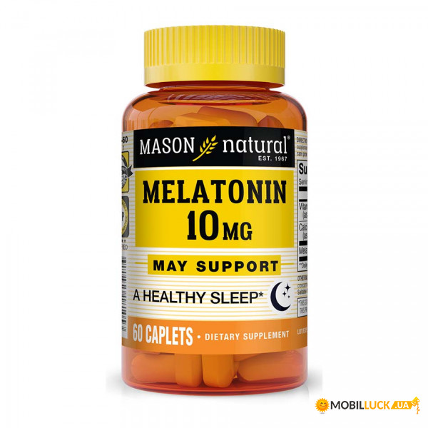  Mason Natural Melatonin 10 mg 60  