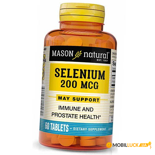 Selenium Mason Natural Selenium 200 60  (36529021)