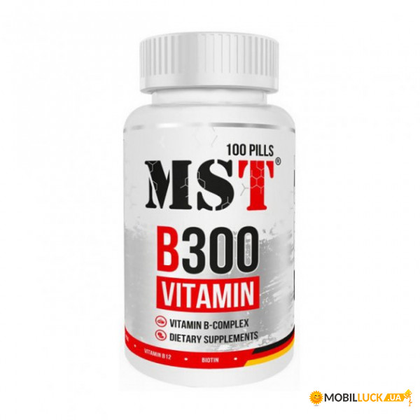  MST B300 Vitamin 100 pills