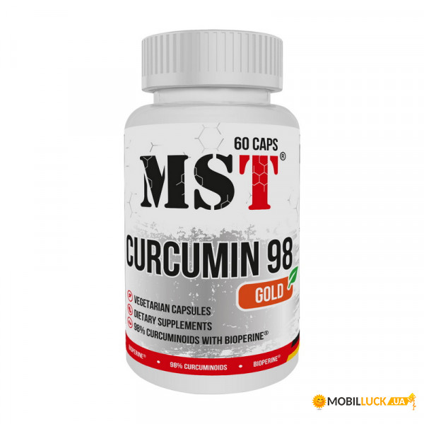  MST Curcumin 98 Gold 60 caps