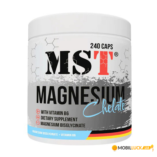  MST Magnesium Chelate 240 caps