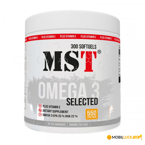  MST Omega 3 Selected 300 softgels