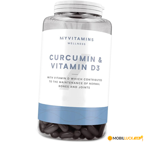   ³ 3 MyProtein Curcumin Vitamin D3 60 (71121003)