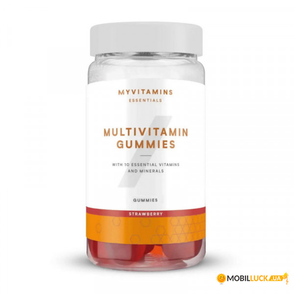  MyProtein Multivitamin Gummies 60 gummies strawberry