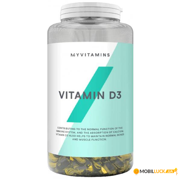 ³ Myprotein Vitamin D3 180  100-63-8843609-20