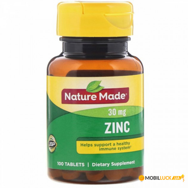 Zinc Nature Made () 30  100 