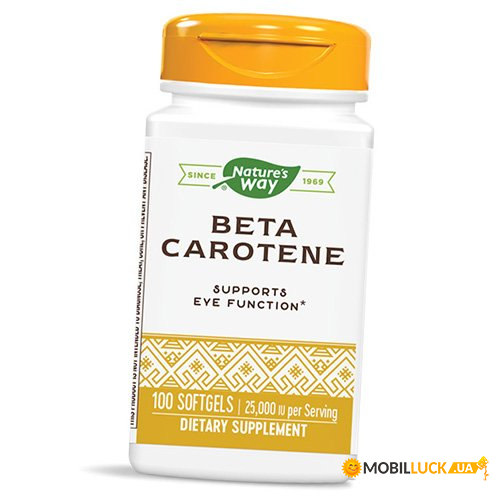 ³ Nature's Way Beta Carotene 25000 100  (36344093)