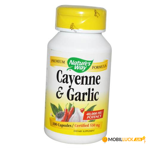  Nature's Way Cayenne & Garlic 100 (36344038)