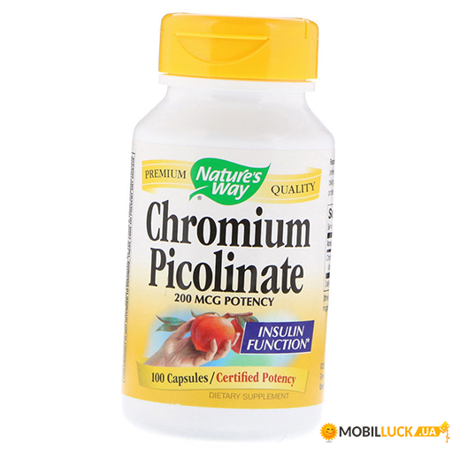 ³ Nature's Way Chromium Picolinate 100 (36344102)