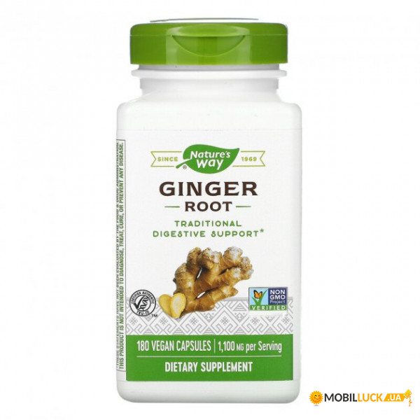  Nature's Way Ginger Root 180  (4384303948)