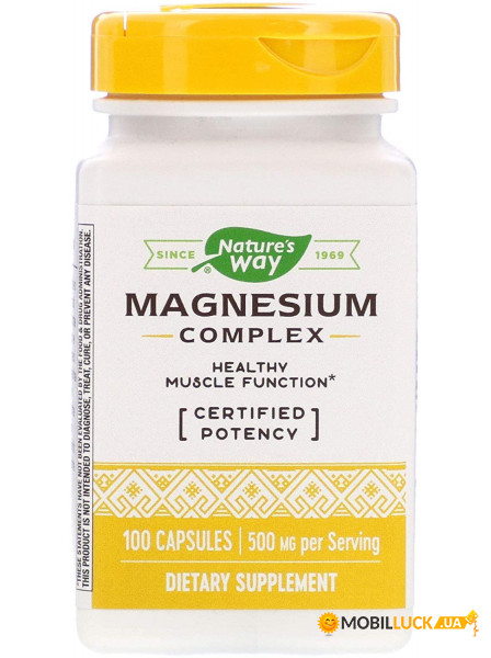 ³ Nature's Way Magnesium Complex 100  (4384302886)