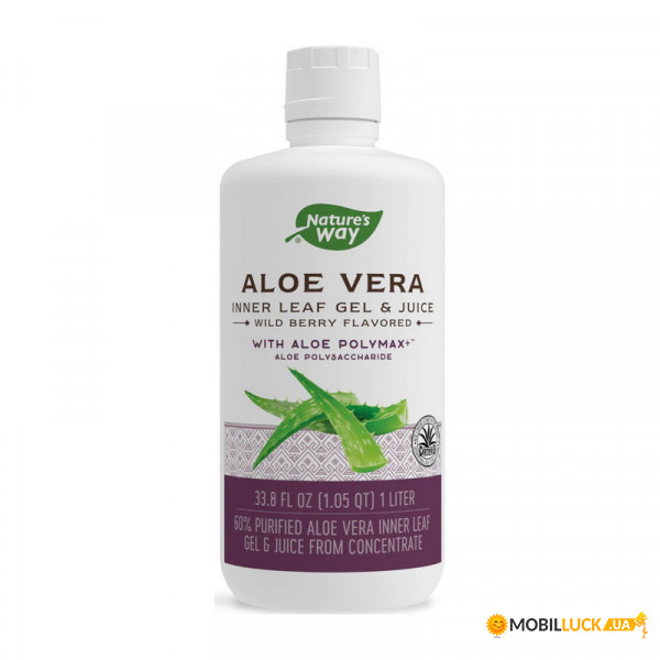  Natures Way Aloe Vera 1l