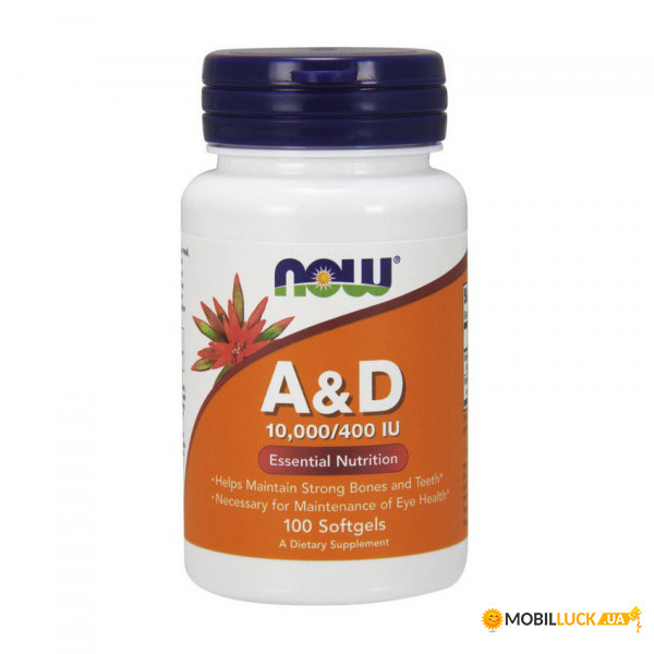  Now Foods A&D 100 softgels