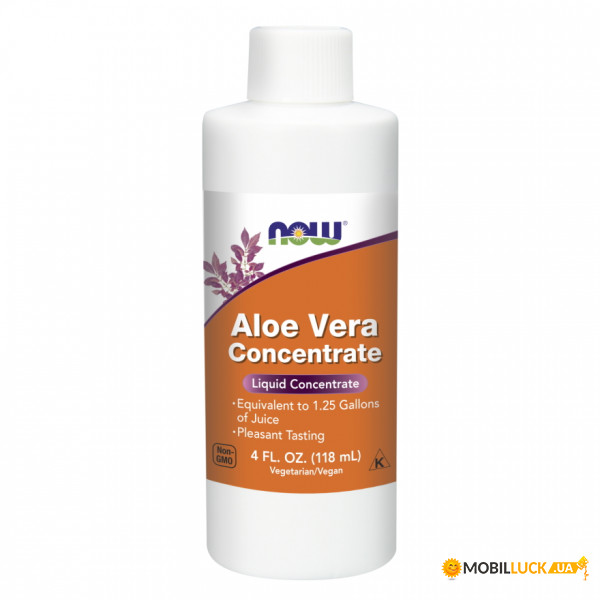  NOW Aloe Vera Concentrate 118 