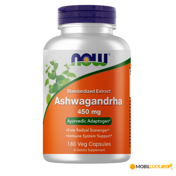 ³ NOW Ashwagandha 450 mg 180 