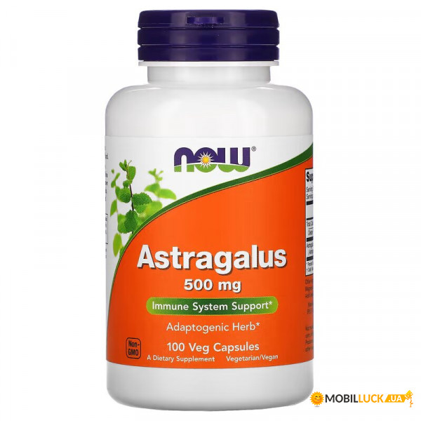 ³ NOW Astragalus 500 mg 100 