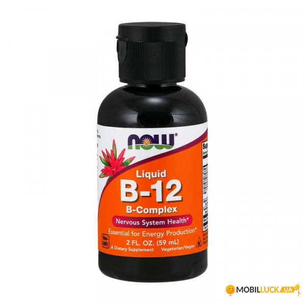  NOW B-12 Liquid B-Complex 59 