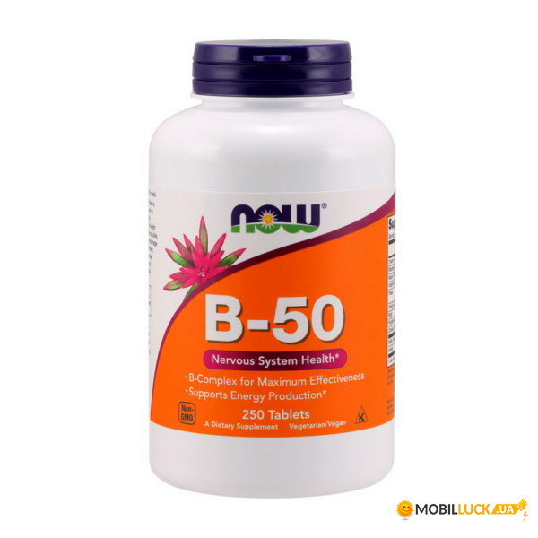 ³ Now Foods B-50 250 tabs