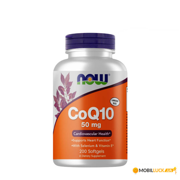    NOW CoQ-10 50 mg 200  