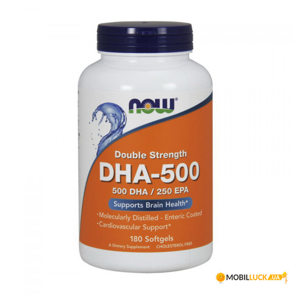 Vitamin Now Foods DHA-500/250 EPA 180  