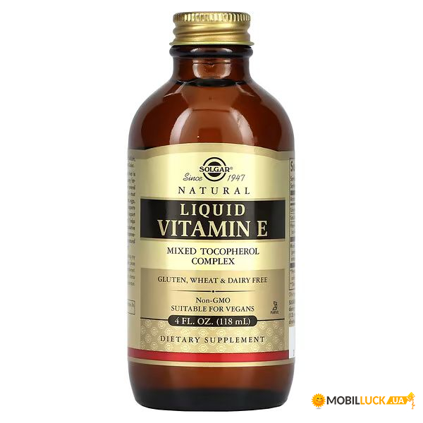  Solgar Liquid Vitamin E 118  