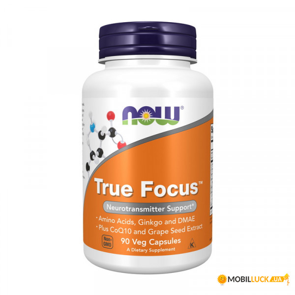  NOW True Focus 90 veg caps