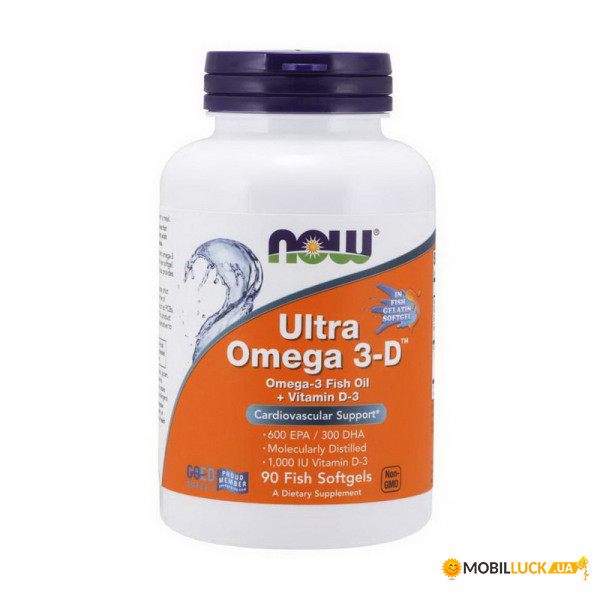  NOW Ultra Omega 3-D 90   