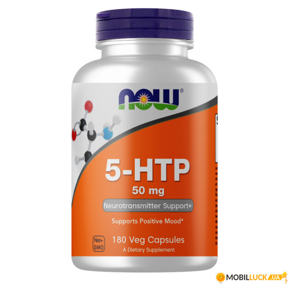    Now Foods 5-HTP 50 mg 180  (CN4412)