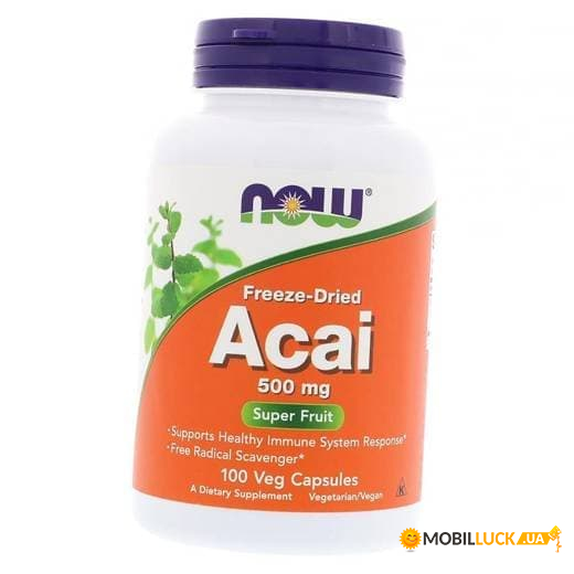  Now Foods Acai 500 100  (71128057)