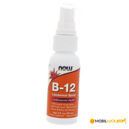  Now Foods B-12 Liposomal Spray 59 (36128278)