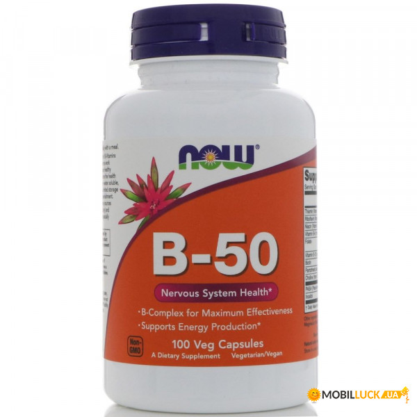    Now Foods B-50 100  (CN3608)