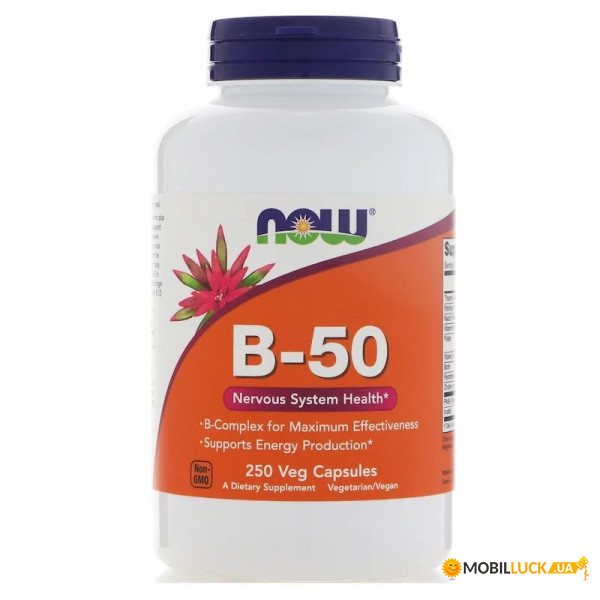 ³   Now Foods B-50 250  (CN3609)