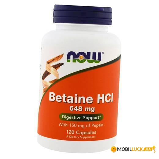  Now Foods Betaine HCl 120 (36128224)