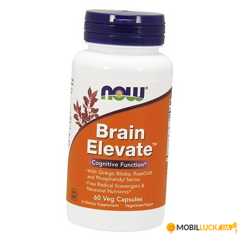    Now Foods Brain Elevate 60 vcaps