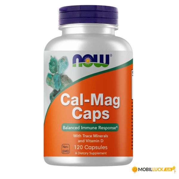 ³   Now Foods Cal-Mag Caps 120  (CN4455)