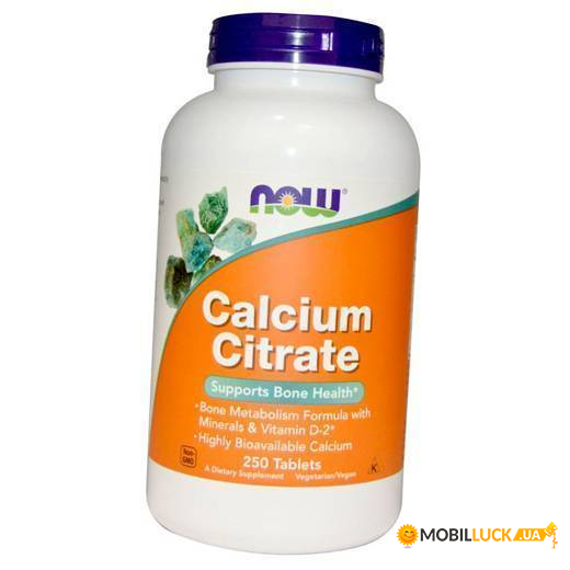 ³ Now Foods Calcium Citrate 250 (36128080)