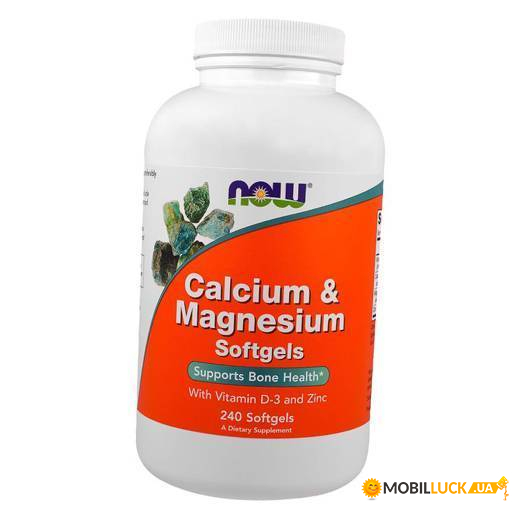  Now Foods Calcium & Magnesium 240 (36128004)