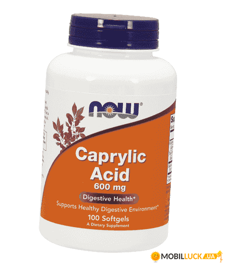  Now Foods Caprylic Acid 600 100 (36128342)