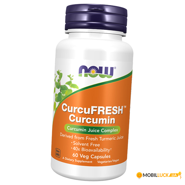    Now Foods CurcuFRESH Curcumin 60 (71128171)