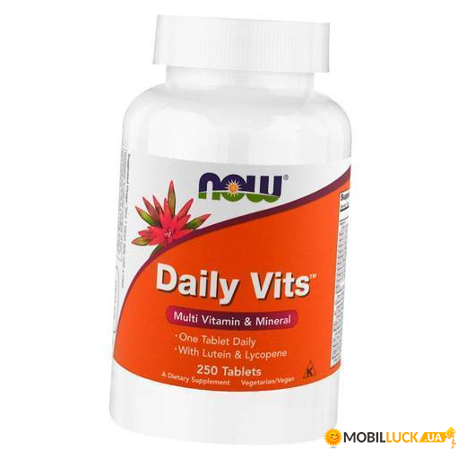 ³ Now Foods Daily Vits 250 (36128006)