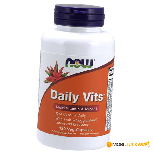  Now Foods Daily Vits Caps 120  (36128402)