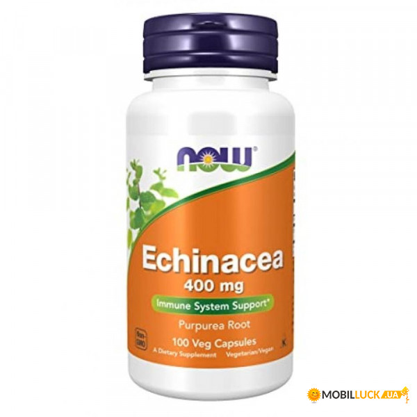  Now Foods Echinacea purp 400mg 100  